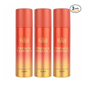 French Essence Aura Deodorant For Women (Pack of 3)