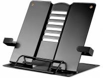 FRENYEAR Metal Book Stand Portable Cookbook Holder Adjustable Recipes Organizer Rs. 285