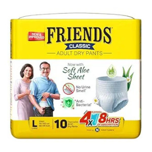 Friends Classic Adult Diaper L Size Pants