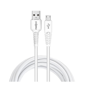 FRONTECH 12W 2.4A Fast Charging 1M Braided USB to V8 Data Cable