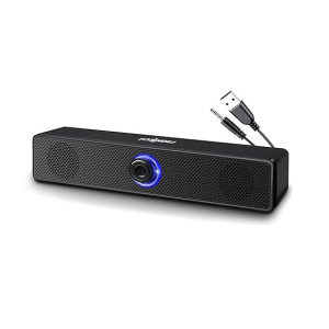 FRONTECH 1.0 USB Powered Multimedia Speakers with RGB Lights