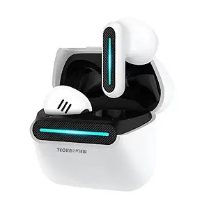 Gaming Earbuds with ENC, HD Mic, BT V5.3, Fast Charging