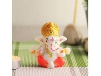Ganesh Idol for Car Dashboard & Home Decor