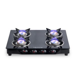Lifelong 4 Burner Gas Stove Black Rs. 2699