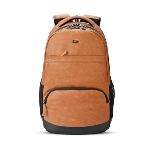 Gear Vintage 2 Large Faux Leather Water Resistant Laptop Backpack