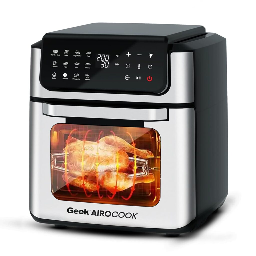 Deal Geek AiroCook Helix 12L Air Fryer 8