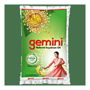 Gemini Refined Soyabean Oil, 840 g Pouch