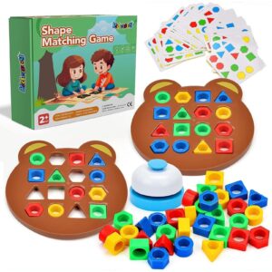 Geometric Shape Color Matching Puzzle Board Game for Kids 3+ Years Rs. 329
