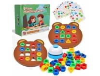 Geometric Shape Color Matching Puzzle Board Game for Kids 3+ Rs. 329