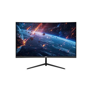 GEONIX Neon 27-Inch Curved Full HD Monitor (120Hz, 5ms, Speakers)