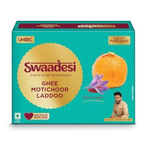 Unibic Swaadesi Ghee Mothichoor Laddoo Fasting Special Deal Rs. 99 Amazon