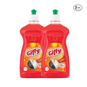 Giffy Liquid Dishwash Gel (Pack of 2)