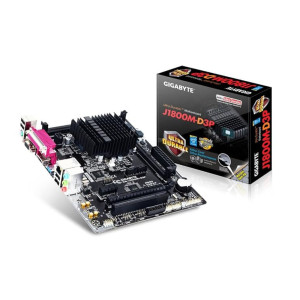 GIGABYTE GA-J1800M-D3P Micro-ATX Motherboard with Onboard Intel CPU & DDR3