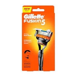 Gillette Fusion 5 Shaving Razor for Men with Beard Shaping Back Blade