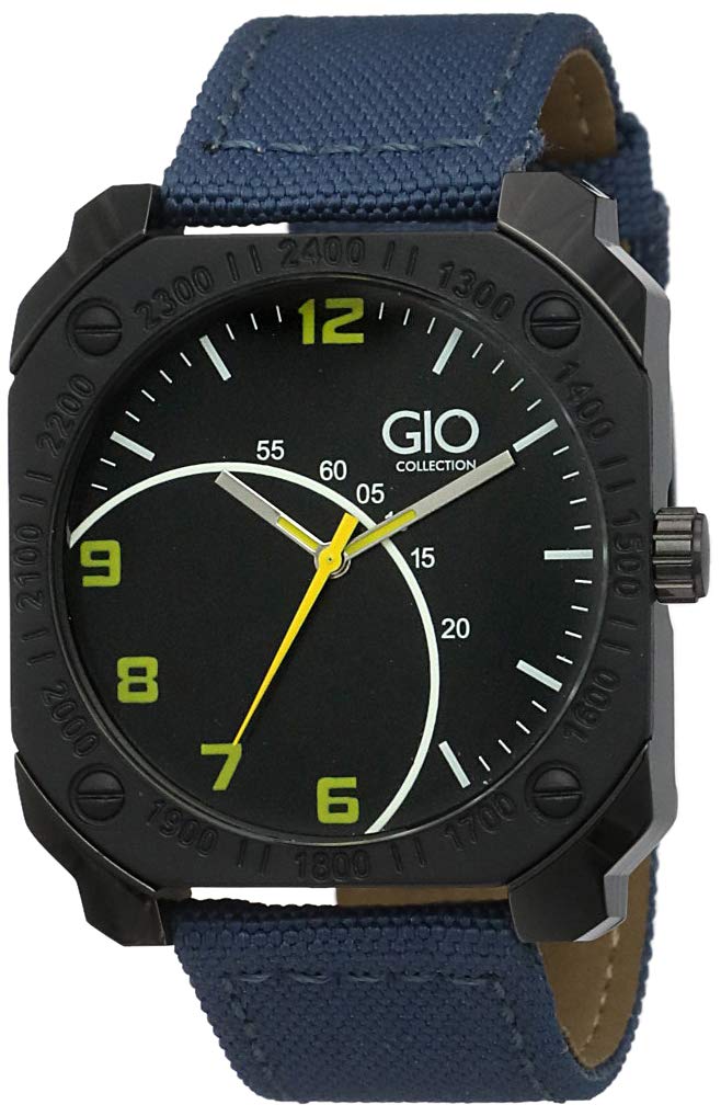 Gio Collection Analog Black Dial Men’s Watch Deal Rs. 1364