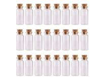 Deal VRB Mini Glass Jars with Cork Stoppers