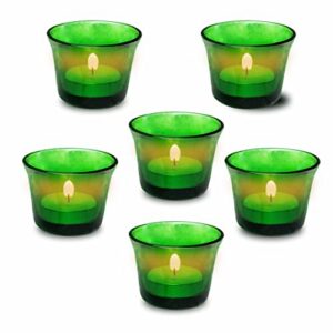 Deal Glass Votive Tealight Candle Holders