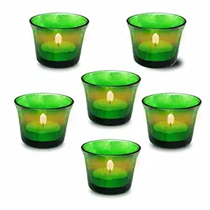 Deal Glass Votive Tealight Candle Holders