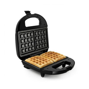 Glen Electric Waffle Maker 750W Cool Touch Non-Stick Plates