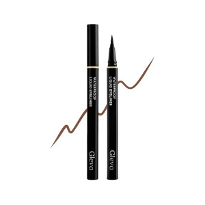 Gleva Liquid Eyeliner Pen Waterproof Smudge Proof Slim Tip