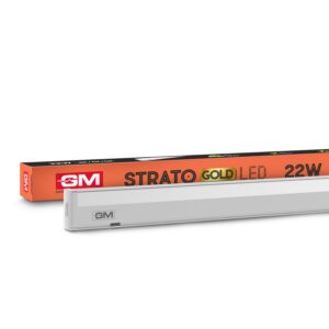 Deal GM Strato Gold 22W LED Batten Tube Light Rs. 139