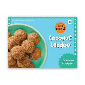 GO DESi Coconut Laddoo Made with Jaggery