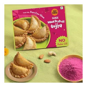 GO DESi Ghee Mawa Dry Fruit Gujiya (200g)
