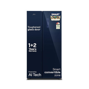 Godrej 600L 3Star Smart Convertible Frost Free Inverter Side By Side Refrigerator