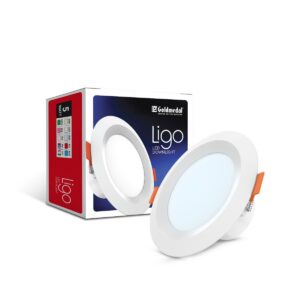 Goldmedal LIGO 5W LED Round Downlight Cool Daylight Deal @ Rs.75