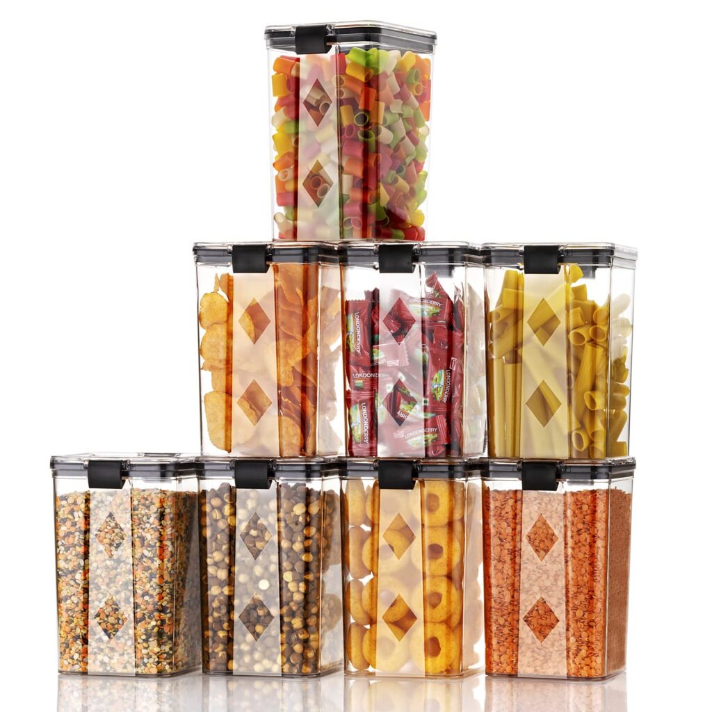 GOLWYN Air Tight Kitchen Storage Set 1200ml Set of 8 for Rs. 719 (5% Coupon)