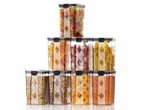 GOLWYN Air Tight Kitchen Storage Set 1200ml Set of 8 for Rs. 719 (5% Coupon)