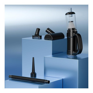 GoMechanic 2-1 Wireless Car Vacuum Cleaner with Blower | 13000Pa | Hepa Filter | Type C Charging