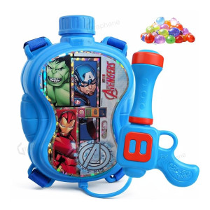 GRAPHENE Holi Pichkari Water Blaster with Backpack Tank & 100 Balloons