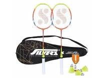 Badminton Kit Deal Silver Graphite Shaft 2 Racquets Rs. 709