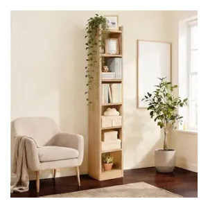 Green Soul Alba 7 Shelves Engineered Wood Book Shelf