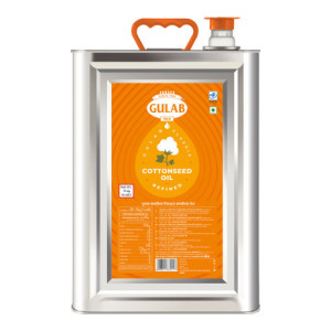 Gulab Classic Refined Cottonseed Oil Tin (16.48 L)