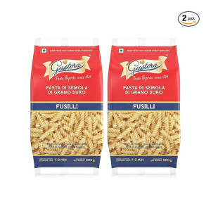 Gustora Fusilli Pasta Durum Wheat Semolina