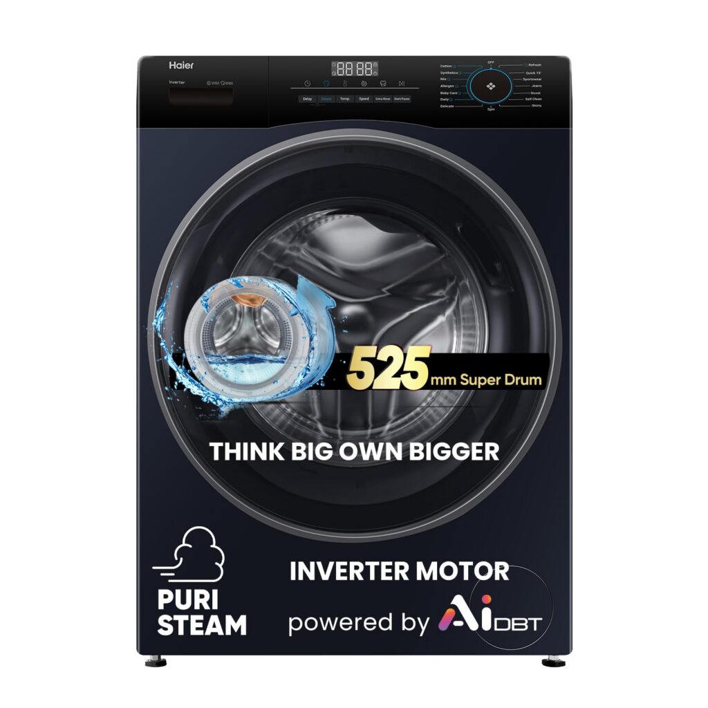 Haier 7 Kg 5 Star Front Load Washing Machine Rs. 21990