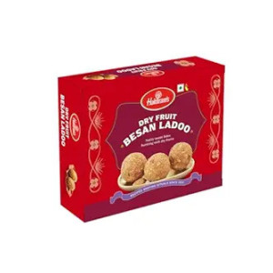 Haldiram’s Mithas Besan Ladoo Dry Fruit 400g Diwali Gift Pack
