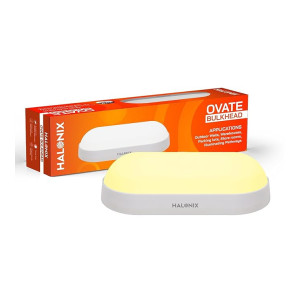 Halonix 10W LED Oval Shape Waterproof IP65 Wall Lamp