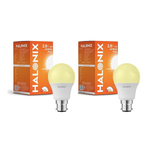 Halonix 2.9W LED Light Bulb Yellow (3000K) Pack of 2