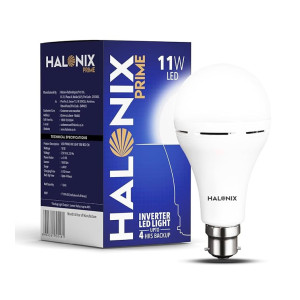 Halonix 11W Rechargeable Emergency Inverter LED Bulb