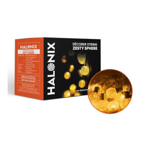Halonix Decorer Zesty Sphere 15 Bright LED String Light (4 Meters)