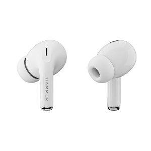 HAMMER Aeromax ANC TWS Earbuds with Clear ENC Calling, Low Latency, Deep Bass, 30 Hrs Playtime