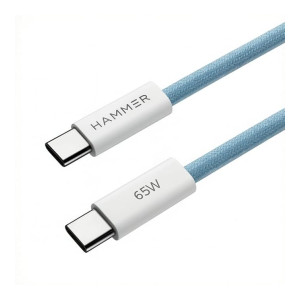 HAMMER Type C to Type C 65W Braided Cable