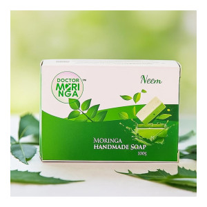 Handmade Herbal Bathing Soap (Neem) – 100gm Pack of 5