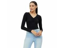 Deal Harpa Women’s Solid Regular Fit Blouse Rs. 153