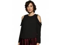 Deal Harpa Women’s Crepe Boat Neck Top Rs. 179