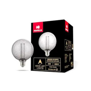 Havells Decorative ORION G125FC Smoke Bulb 4W 2000K E27