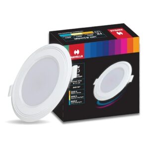 Havells Luna 6W Downlight Round Cool Day Light 3 inch Cutout Rs. 113